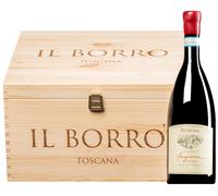 Petruna Anfora Sangiovese Valdarno di Sopra DOC 2018 (BIO) 6 bottiglie in cassetta di legno 4,5 l