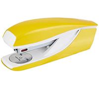 Petrus Cucitrice in metallo, graffetta 30 fogli, corpo metallico ergonomico, gamma WOW, 626832 - giallo