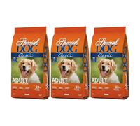 PETS 3 sacchi MONGE SPECIAL DOG Classic Cani adulti crocchette al pollo 5Kg