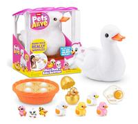 Pets Alive Mama Duck Surprise di ZURU Tenero peluche a sorpresa interattivo per
