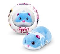 Pets Alive Hamster Mania by ZURU, Blue Hamster, Pet Nurture, Soft Toy, Real Alive, 20+ Sounds Interactive, Electronic Pet, (Blue)
