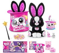 Pets Alive Magic Bunnies di ZURU Peluche magico elettronico e interattivo, Black