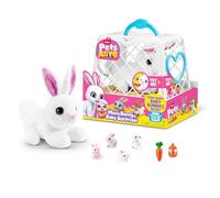 Pets Alive Mama Bunny Surprise di ZURU, giocattolo a sorpresa coniglio peluche realistico robotizzato elettronico per bambini.