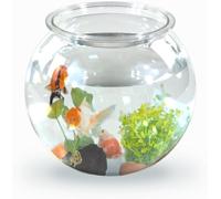 ® Pets, Boccia per Pesci, Rotondo, Nemo, 4 Litri, Plastica Pet Eco, Design Trasp