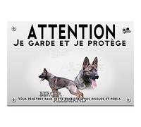 Pets-easy Attenzione al cane Pastore Tedesco Grigio