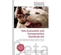 Pets Evacuation and Transportation Standards Act: Federal Emergency Management Agency, Louisiana Superdome, Stafford Act, Christopher Shays, Tom Lantos
