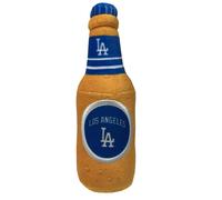 Pets First MLB Los Angeles Dodgers Stadium Bottle Beer Bottle Plus Dog Toy-Cutest Plush per cani e gatti con sto di ciotolo interno e ricamo premium