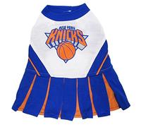 Pets First NBA New York Knicks Dog Cheerleader Dress