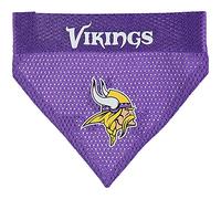 Pets First NFL Reversibile Bandana per Cani e Gatti. Mesh & Premium Ricamo Team Sciarpa Bandana. Dog Compleanni, Party, Giochi, Calcio. Pet Bandana Dual Sided Disponibile in 32 Squadre NFL & 2 Misure