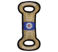 Pets First Tough Dog Bone Toy - con il logo della squadra di Baskebal Squeaker interno e cuciture di rifiniture pesanti.