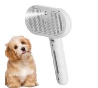 Pets Steam Brush Shedding Hair Cleaning Comb with Soft Bristles, Adorable Pet Brush, Multifunctional Steamy Grooming, Massage Tool for Gatti and Dogs, 7,87 x 4,53 x 2,76 pollici