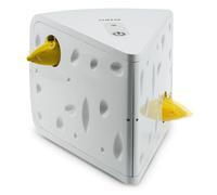 PetSafe Cheese - Gioco Automatico per Gatti con Gioco Interattivo a Sorpresa, Topolino a Comparsa e Timer Automatico con Sessioni Casuali, Funziona a Batterie per Uso Indoor