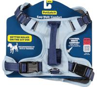 PetSafe Easy Walk - Pettorina per cani Comfort No-Pull, imbottitura per tutto il corpo, migliore camminata al primo utilizzo, 5 punti di regolazione, S/M, blu