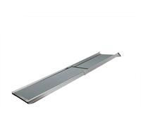 PetSafe Rampa telescopica extra lunga Happy Ride, laterale, trasportabile per cani. Adatto a diversi tipi di veicoli. Telaio in alluminio resistente fino a 136 kg, superficie di trazione elevata