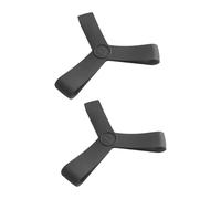 PETSOLA 2 Pezzi di Cinghie per, Attacchi per, Robuste Cinghie Elastiche in Silicone per Una Pinna, Adatte al Nuoto, Black M 39 to 41