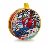 PETSOLA 21 Pezzi Pista da Corsa Flessibile Fai da Te Competizione Acrobatica Set Pista Corsa Componibile Gioco Multigiocatore per Bambini