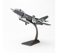 PETSOLA Aereo da Combattimento Modello Aereo Militare Jet da Caccia Aeromodello Collezionabile Miniatura Metallo Lega Zinco Finitura Opaca con Marcature per