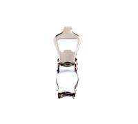PETSOLA Apribottiglie Pieghevole Antiruggine | Portatile, Apribottiglie e Tappo combinato, Durevole, Utensile, per Campeggio, Argento, Cuscinetto Bianco