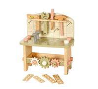 PETSOLA Banco da Lavoro per Bambini Durevole Gioco Educativo Montessoriano, per Cameretta