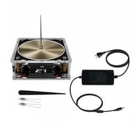 PETSOLA Bobina di Elettromagnetica Musicale Arco Elettrico Toccabile Carillon a Bobina di Elettromagnetica Esperimento Scientifico Gadget Elettronico
