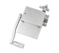 PETSOLA Bordatrice Manuale da Banco Strumento Compatto Utensile per Meccanici, Installatori, Intercooler, Argento