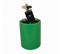 PETSOLA Campanaccio con Supporto Regolabile | Robusto, Campanaccio da Batteria, Durevole, Campana metal, per Casa, Bambini, Verde, L