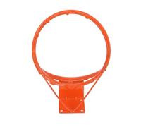 PETSOLA Canestro da Basket per Bambini Anello Rete Tabellone Supporto Cerchio in Acciaio Resistente con Molla Antiurto E Piastra Posteriore Montaggio a Muro