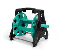 PETSOLA Carrello Avvolgitubo Resistente | Supporto Stabile in Metallo, Carrello Avvolgitubo con Manovella, Manuale, Attrezzatura, per Giardino, Cortile, Giardinieri, 40M