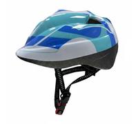 PETSOLA Casco Bambini Casco per Sport Casco Multiuso Casco Regolabile con Imbottitura Interna Confortevole E Ventilazione Adatto a Bambini Durante Ciclismo Roller Monopattino Giochi, Blu+Bianco, X8