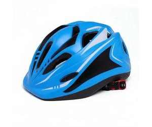 PETSOLA Casco Bambini Casco per Sport Casco Multiuso Casco Regolabile con Imbottitura Interna Confortevole E Ventilazione Adatto a Bambini Durante Ciclismo Roller Monopattino Giochi, Blu, S08