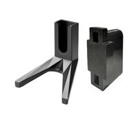 PETSOLA Cavalletto per Bicicletta, Supporto per Parcheggio Bici da Strada, Robusto, Compatto, Facile da Installare, Supporto per Porta Bici, Nero