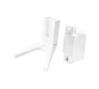 PETSOLA Cavalletto per Bicicletta, Supporto per Parcheggio Bici da Strada, Robusto, Compatto, Facile da Installare, Supporto per Porta Bici, Bianco