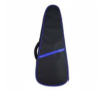 PETSOLA Custodia Protettiva Ukulele Borsa Tracolla Zaino Custodia Borsa da Concerto Imbottita Impermeabile in Tela Rivestita Spallacci Regolabili Maniglia, Blu, 23 Pollici