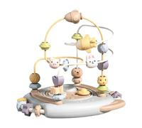 PETSOLA di Perline, Gioco di Ragionamento Spaziale per L'apprendimento Prescolare, Colorate per Bambini Dai 3 Anni in Su, Regalo, Grigio, Taglia unica bambino