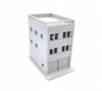 PETSOLA Edificio Cittadino Modello + Costruzione Architettonica + Diorama + Kit Fai da Te Ispirato a Città Giapponese con, Moderno, Industriale-A