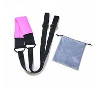 PETSOLA Fascia di Stretching Cinturino Allenamento Cinghia Elastica Nastro Allungamento con Imbottitura Morbida E Larghezza Confortevole per Protezione di, Rosa