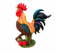 PETSOLA Figurina del in Resina Realistico Statuetta del con Base Ovale Rustico Statuetta da Tavolo per Mensola, Soggiorno, Ingresso