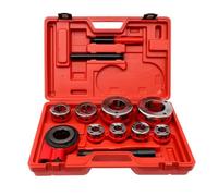 PETSOLA Kit Filiere Tubi Custodia Rigida Utensili Compatto, 63 Tipo 8 Teste