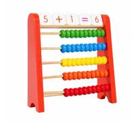 PETSOLA Legno Colorato di Legno Resistente Pallottoliere Educazione Attiva per Bambini