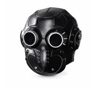 PETSOLA Maschera Steampunk Gotica Maschera da Cosplay Resistente Copricapo per Feste a Tema, FPBM092BK