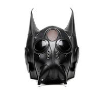 PETSOLA Maschera Steampunk Gotica Maschera da Cosplay Resistente Copricapo per Feste a Tema, FPBM093BK