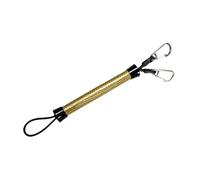 PETSOLA Molo, Ringhiera di Ormeggio per Barche con Corda Elastica, Accessori per La Navigazione, Clip in Acciaio Inox, Struttura Resistente in Fibra D, Oro