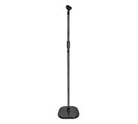 PETSOLA Piantana per Microfono con Base Pesante Altezza Regolabile Piantana Microfono Braccio Estensibile Asta Microfonica da Terra per Musicisti, Asta Singola Per Microfono