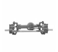 PETSOLA Ponte Metallico RC Durevole Assale Aggiornato Ponte Asse Anteriore e Posteriore per Rock Crawling, Titanio