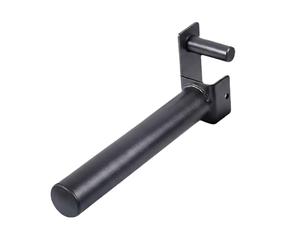 PETSOLA Portadischi Bilanciere Supporto Pesi Ripiano Palestra Gancio Dischi Portapiastre in Acciaio Durevole Universale per Tubolari 50mm 75mm Salvaspazio per, Qr 50T 26D