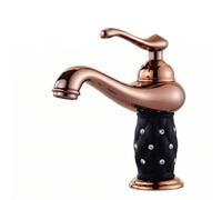PETSOLA Rubinetto con Monoforo Miscelatore Monocomando Ottone Massiccio Rubinetteria per Bagno, style to 3, color to 3