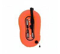 PETSOLA Sacca Wing DT 25 30 LBS Set Completo di Accessori Sacca di Galleggiamento BCD per Subacquei, Immersione, Arancione Fluorescente