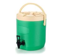 PETSOLA Secchiello Termico con Rubinetto Portatile Contenitore Isotermico con Rubinetto Multistrato Dispenser di Bevande Isolato per Buffet, Caffetteria, Array, Verde