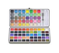 PETSOLA Set di Acquerelli Portatile Set di Acquerelli da Compatti Pittura Acquerello per Artisti, Studenti, Scuola