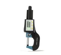 PETSOLA Strumento di Misura di Precisione con Display Schermo Digitale Centesimale Strumento Misura Precisione Digitale Durevole Calibro Micrometrico, 0-25 Mm